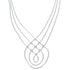Stunning Liquid Sterling Silver Basket Weave Necklace LS45P